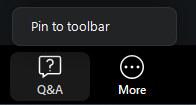 Zoom Right Click on QA